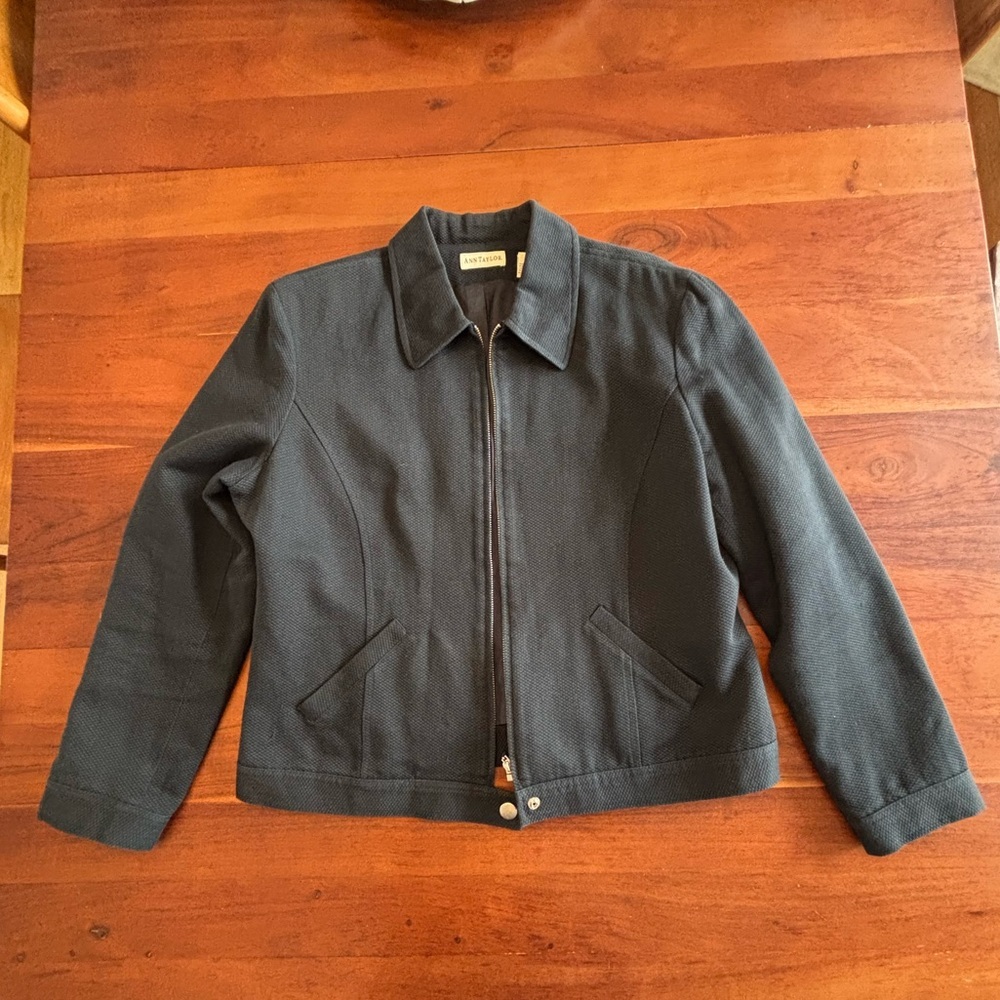 Vintage Ann Taylor Bomber-Style Jacket